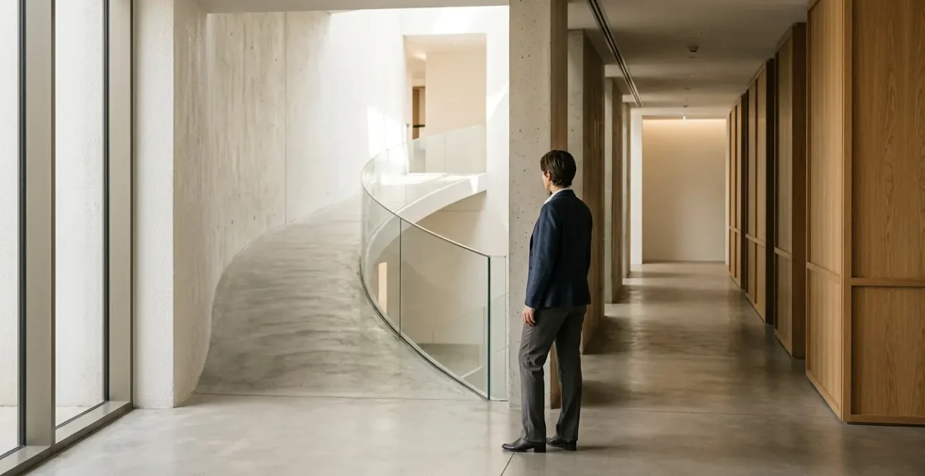 Concept de choix financier entre différentes options de crédit immobilier pour une construction neuve