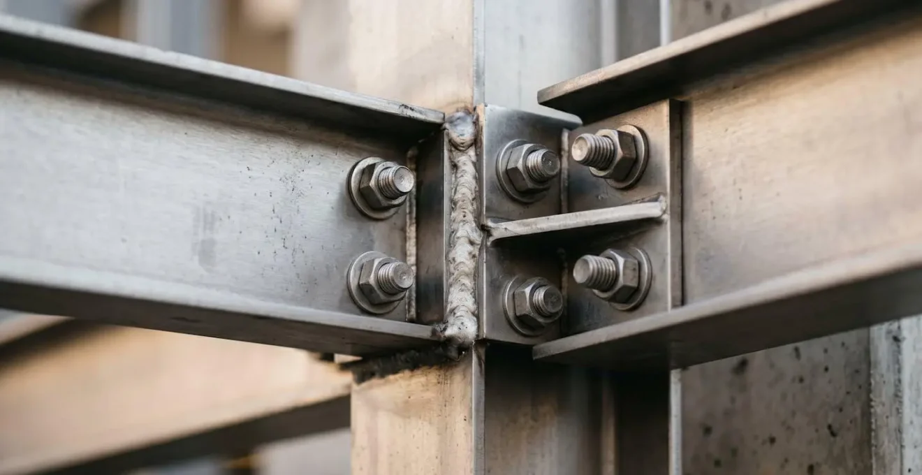 Détail architectural d'éléments de sécurité sur un immeuble en copropriété