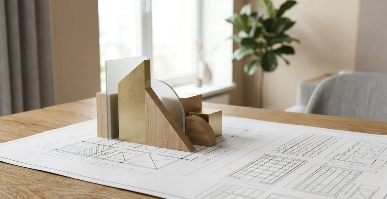 Dossier de sécurisation des travaux de copropriété avec documents d'assurance et plans architecturaux