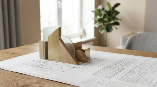 Dossier de sécurisation des travaux de copropriété avec documents d'assurance et plans architecturaux